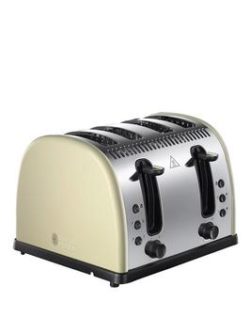 Russell Hobbs 21302 Legacy 4-Slice Toaster - Cream